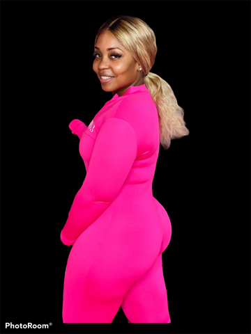 Pink  BodyByKB Jumpsuit